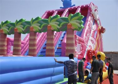 रोमांचक Inflatable बाधा कोर्स, एड्रेनालाईन रश Inflatable चरम बाधा कोर्स