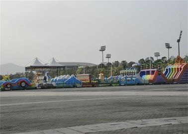 टिकाऊ Inflatable बाधा कोर्स, चीन से Inflatable बाधा खेल