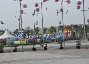 टिकाऊ Inflatable बाधा कोर्स, चीन से Inflatable बाधा खेल