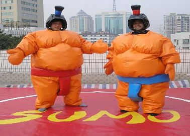 अद्भुत वयस्क Inflatable आउटडोर खेलों / Inflatable सुमो पहलवान सूट