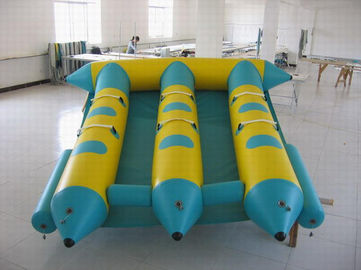 6 व्यक्ति Inflatable जल खिलौने, प्लेटो पीवीसी Tarpaulin Inflatable पानी Flyfish