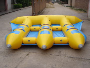 गर्मी के लिए निविड़ अंधकार पीवीसी Tarpaulin Inflatable फ्लाइंग मछली नावों