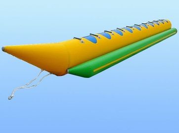 व्यावसायिक Inflatable जल खिलौने, पोर्टेबल केला नाव Inflatable राफ्ट्स