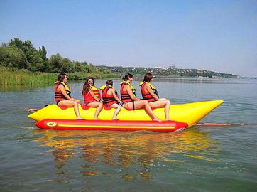 रोमांचक 5 सीट Inflatable जल खिलौने / केले नाव ट्यूब EN71 स्वीकृत