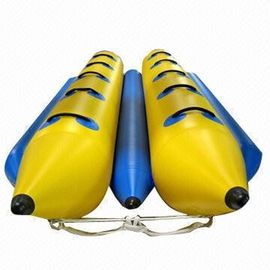 आग प्रतिरोधी 12 सीट Inflatable खिलौना नाव डबल लेन पानी खेल ट्यूब