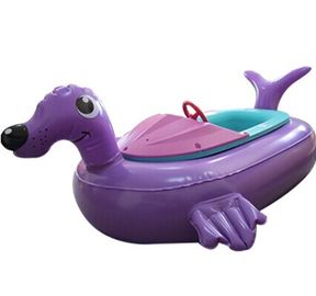 पशु नाव Inflatable खिलौने, पूल के लिए 1 व्यक्ति Inflatable बम्पर नाव