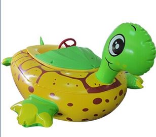 जल खेलों Inflatable खिलौना नाव इलेक्ट्रिक कछुआ पशु बम्पर नाव