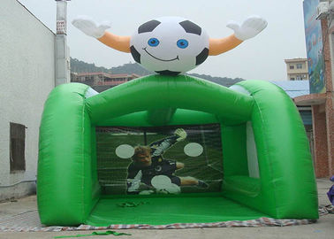 आग प्रतिरोधी आउटडोर Inflatable बच्चों के खेल Inflatable फुटबॉल लक्ष्य