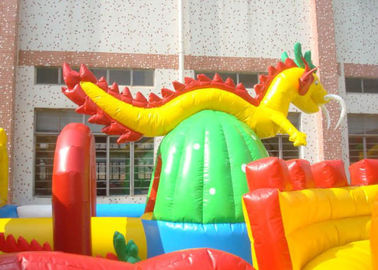 बच्चों के खेलों के लिए EN71 बड़े पीवीसी Tarpaulin Inflatable उछाल कैसल