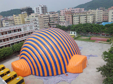 वाणिज्यिक के लिए उच्च तापमान प्रतिरोध डोम Inflatable तम्बू / Inflatable खेल तम्बू