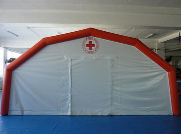 पोर्टेबल 0.65 मिमी पीवीसी Tarpaulin अस्पताल के लिए Inflatable मेडिकल टेंट, EN71 - 2 - 3
