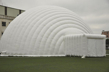 प्रदर्शनी के लिए विशाल सफेद घटना डोम Inflatable तम्बू पानी सबूत पीवीसी