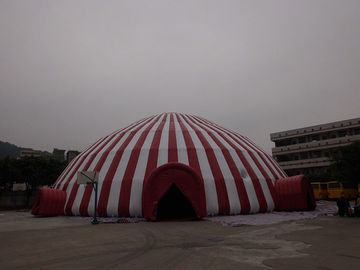 वाणिज्यिक 500 लोग Inflatable डोम तम्बू / बड़े Inflatable मार्की तम्बू
