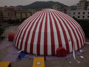 वाणिज्यिक 500 लोग Inflatable डोम तम्बू / बड़े Inflatable मार्की तम्बू