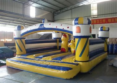 रंगीन Inflatable बाउंसर, बाधा के साथ विशालकाय Inflatable बाउंसर
