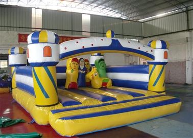 रंगीन Inflatable बाउंसर, बाधा के साथ विशालकाय Inflatable बाउंसर