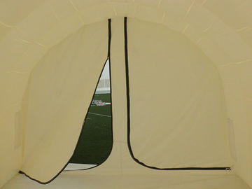पार्टी के लिए विशाल 0.55 मिमी पीवीसी Tarpaulin व्हाइट डोम Lgloo Inflatable तम्बू