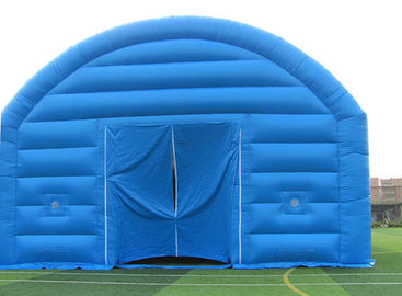 भंडारण के लिए वाणिज्यिक ब्लू रंग Inflatable तम्बू / Inflatable वेयरहाउस तम्बू