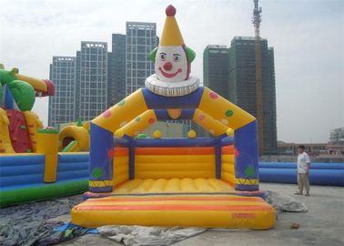 बच्चों के लिए आउटडोर टिकाऊ जोकर कूदते Inflatable बाउंसर, EN14960