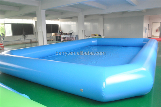 EN71 0.6mm पीवीसी सामग्री Inflatable स्विमिंग पूल स्वनिर्धारित लोगो