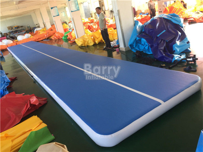 सीमा शुल्क आकार Inflatable हवा ट्रैक जिमनास्टिक चटाई Tumbling टिकाऊ के लिए
