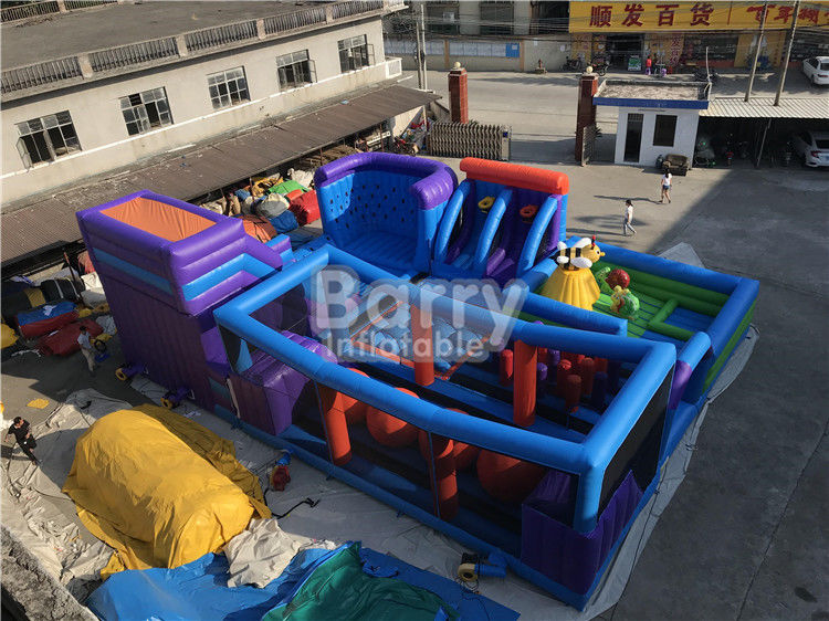 योजना और डिजाइन बच्चों के लिए इनडोर उछाल Inflatable थीम मनोरंजन पार्क