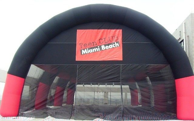 मेष के साथ आउटडोर विज्ञापन Inflatable तम्बू / Inflatable खेल तम्बू