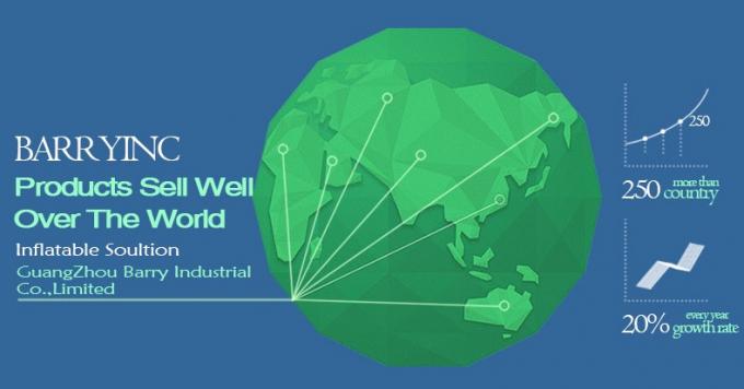 फायर रिटार्डेड ट्रेड शो इन्फ्लेटेबल टेंट विद टनल 1