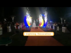 सजावटी inflatable प्रकाश व्यवस्था सजावट एलईडी रात घटना आउटडोर प्रकाश व्यवस्था inflatable विज्ञापन