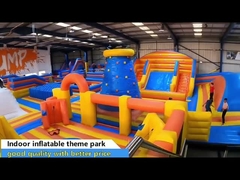 बड़े खेल इनडोर उछाल घरों inflatable थीम पार्क
