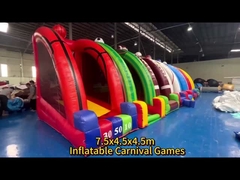 बड़े नए डिजाइन कस्टम बनाया रोमांचक inflatable बच्चों के लिए 7 में 1 कार्निवल खेल किराए के व्यवसाय के लिए