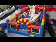 25 साल बैरी फैक्ट्री स्लाइड बाधा कोर्स के साथ inflatable थीम पार्क
