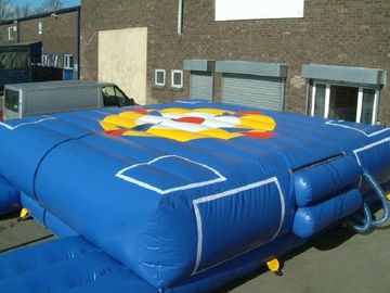 प्रिंटिंग Inflatable स्टंट बैग मैट बिग जंप एयर बैग क्रियाएँ