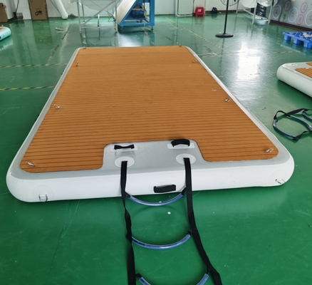 स्वनिर्धारित Inflatable पूल फ्लोट गद्दे डॉक ड्रॉप सिलाई