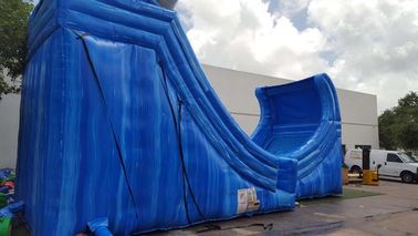 एयर पंप और मरम्मत सामग्री के साथ विशाल 27 फीट लंबा वेव राइडर Inflatable पानी स्लाइड