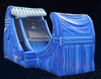 एयर पंप और मरम्मत सामग्री के साथ विशाल 27 फीट लंबा वेव राइडर Inflatable पानी स्लाइड