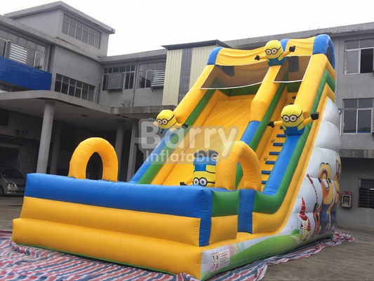वाणिज्यिक Inflatable उछाल स्लाइड बच्चों के लिए आउटडोर छोटे  Inflatable स्लाइड
