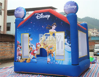 घटना / महोत्सव के लिए बच्चों के आउटडोर Inflatable बाउंसर डिज्नी राजकुमारी Moonwalks