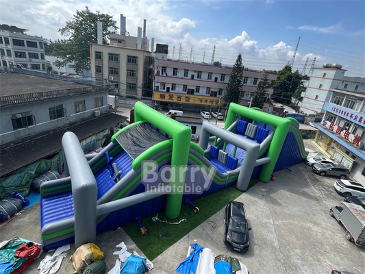 यूएसए केस विशाल आउटडोर खेल 5 किमी उछाल घर पागल inflatable 5k रेस चरम 5k inflatable व्यापारिक घटना के लिए रन