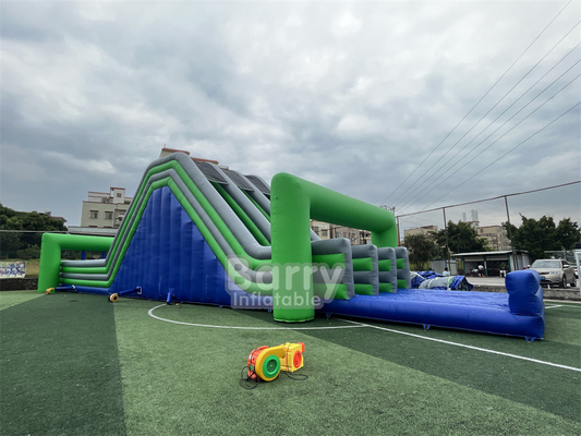 वाणिज्यिक आउटडोर inflatable बाधा 5k लालच विशाल वयस्क विस्फोट बाधा पाठ्यक्रम 5k पार्टी किराए पर उपकरण के लिए
