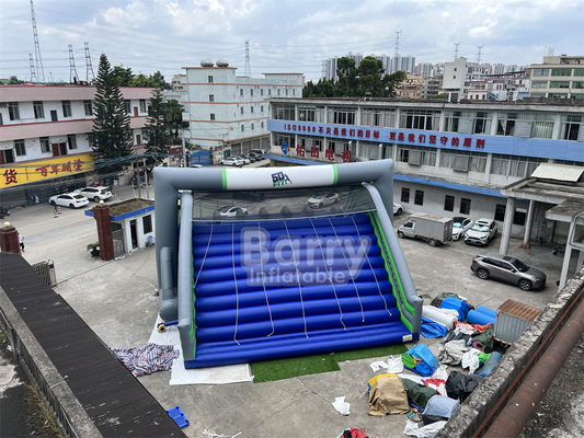 वाणिज्यिक ग्रेड पागल inflatable 5k inflatable बाधा पाठ्यक्रम चरम खेल टीम निर्माण घटना के लिए स्टार्ट लाइन