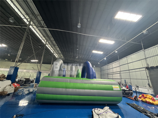 वाणिज्यिक inflatable बाधा पाठ्यक्रम टनेल खेल के लिए inflatable 5k दौड़
