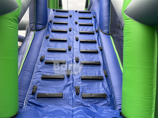 खेल खेल पागल कूद तकिया कूद टॉवर मुक्त गिरने के लिए 5K बाधा के लिए मंच के साथ inflatable कूद हवा बैग