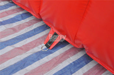 निविड़ अंधकार पीवीसी रेड कूल स्पाइडर डिजाइन विशालकाय Inflatable फुटबॉल सुरंग, Inflatable सुरंग तम्बू