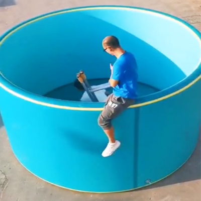 फोल्डेबल आसान साफ ड्रॉप सिंक inflatable स्विमिंग पूल DWF परिवार स्विमिंग पूल