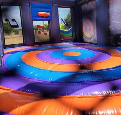 पीवीसी आउटडोर inflatable बूम बॉक्स बाउंस हाउस डिस्को डोम बाउंस कैसल पार्टी इवेंट के लिए