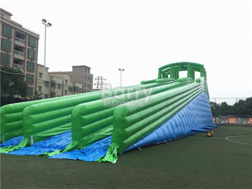 टिकाऊ विशालकाय Inflatable स्लाइड, ग्रीन 10000ft उड़ो पर्ची एन स्लाइड