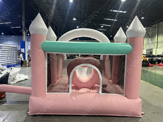 पार्टी कस्टम inflatable उछाल महल inflatable bouncer कूद महल बच्चे लड़की राजकुमारी गाड़ी स्लाइड के साथ कॉम्बो