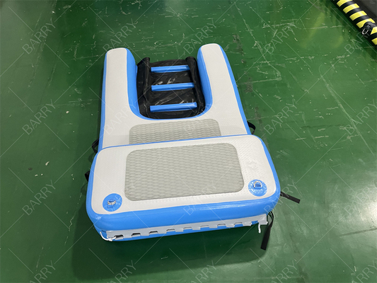 सुरक्षित और स्थिर गैर फिसलन पीवीसी inflatable कुत्ते पानी रैंपफ्लोटिंग प्लेटफार्म पालतू जानवरों के लिए चढ़ाई चटाई पूल झील डॉक के लिए