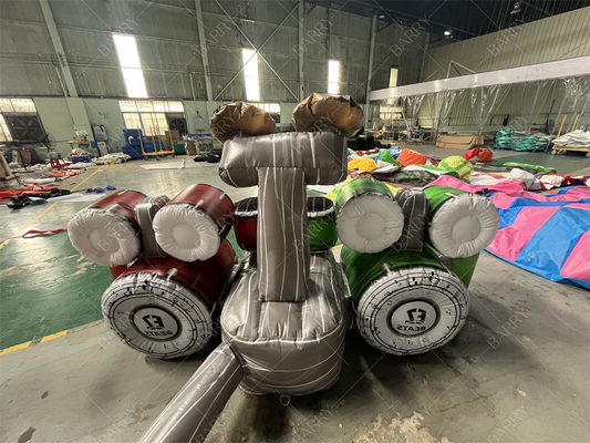 बीट्स के साथ रॉक आउट इंटरैक्टिव प्ले सिस्टम संगीत कार्यक्रम के लिए IPS inflatable ड्रम खेल